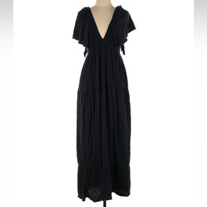 Free People Black Maxi Dress